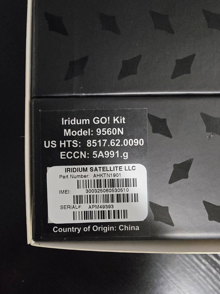 For Sale: Iridium GO! Global Online Smartphone Access Unit