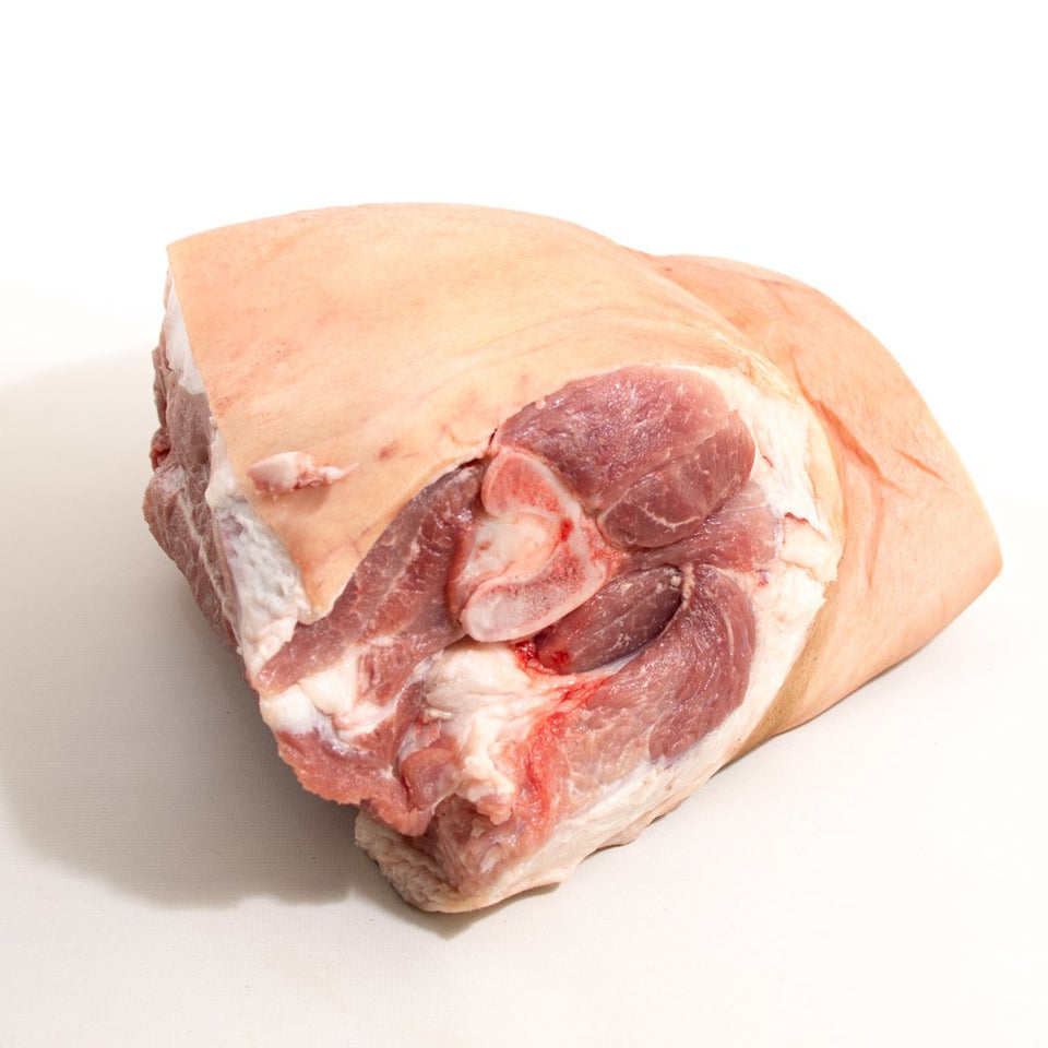 Pastured Pork Shoulder Bone IN Skin ON Circle C Farm